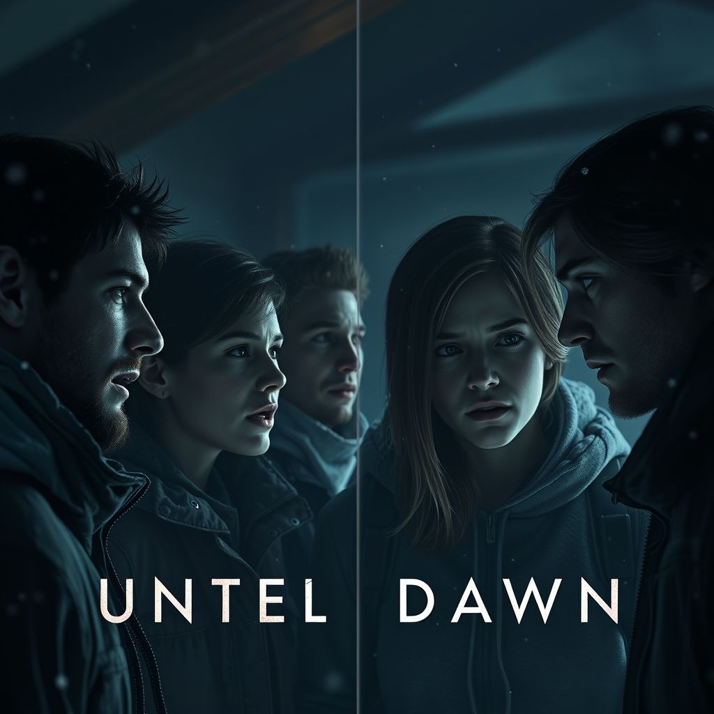 การพัฒนาตัวละครตลอดเกม Until Dawn